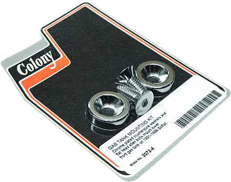 Colony Machine 2072-4 Colony Machine Gas Tank Mount Kit Softail 91-99 2072-4