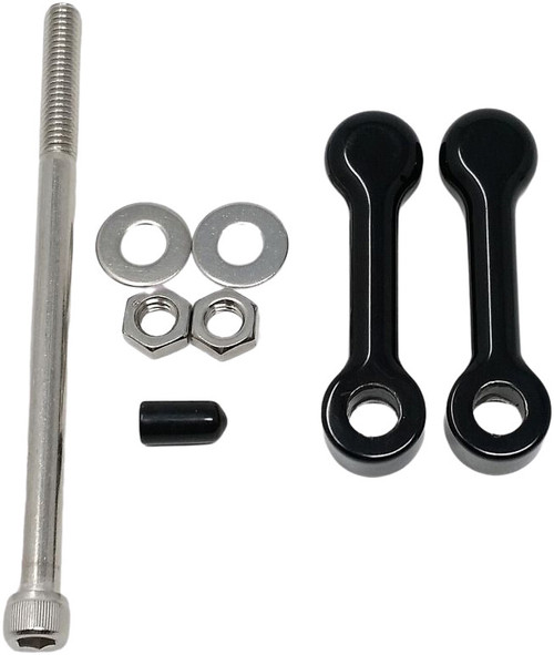 Dk Custom Products Billet Tank Lift Kit 2" `04-Up Xl Powder Coat Blk Dk-Spt-Tlk-2
