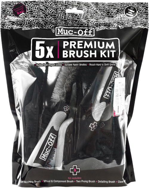 MUC-OFF 206 Muc-Off 5 X Brush Set 206