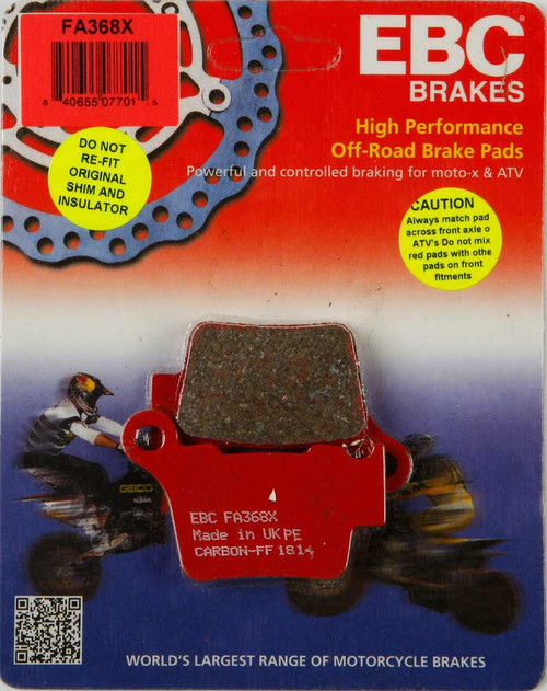 EBC FA368X Ebc Brake Pads Fa368X
