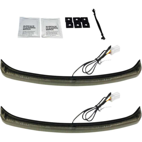 CUSTOM DYNAMICS CDTGFENDERS Custom Dynamics Led Fender Light - Smoke Lens - Tri Glide Cd-Tgfender-S