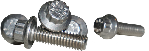 Lyndall Brakes 12 Point Front Rotor Bolts Machined Finish  5/16-18X1 107-9650