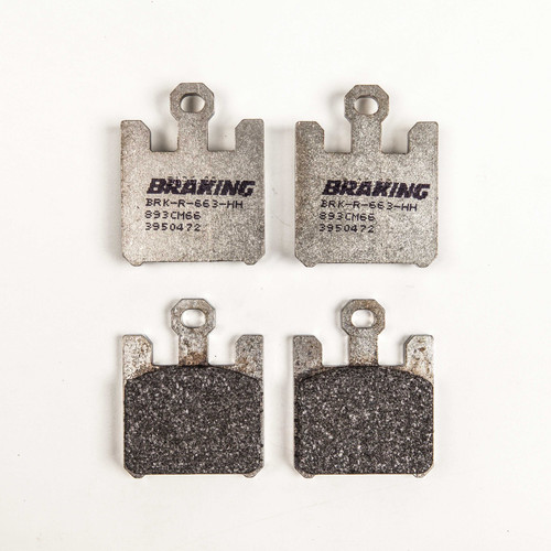 BRAKING 893CM66 Braking Brake Pad Set Sintered High Performance 893Cm66