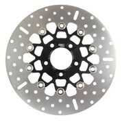 EBC RSD019BLK Ebc V-Twin Street Rotor Rsd019Blk Floating Chrome/Black Rsd019Blk