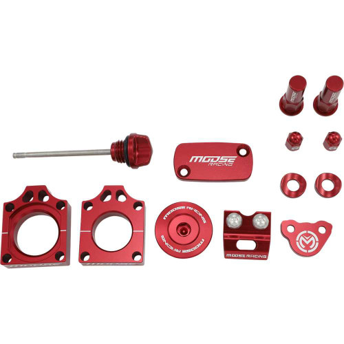 MOOSE RACING M571007R Moose Racing Bling Pack - Honda - Red M57-1007R
