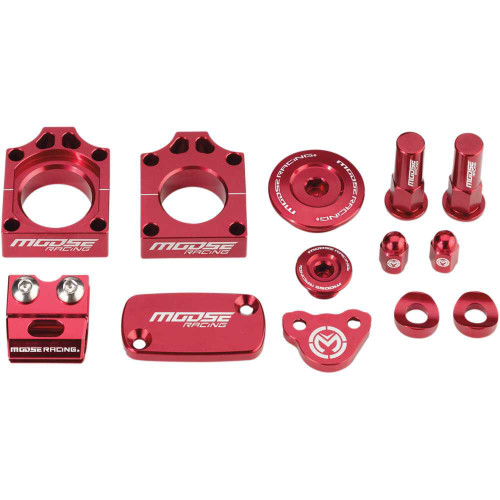MOOSE RACING M571002R Moose Racing Bling Pack - Honda - Red M57-1002R