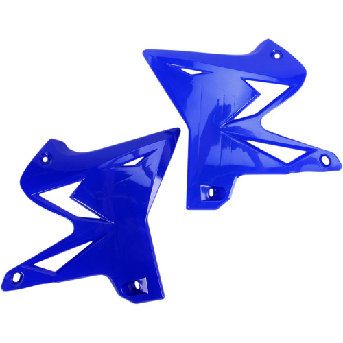 Ufo Restyled Radiator Covers - Reflex Blue - Yz Ya04834-089