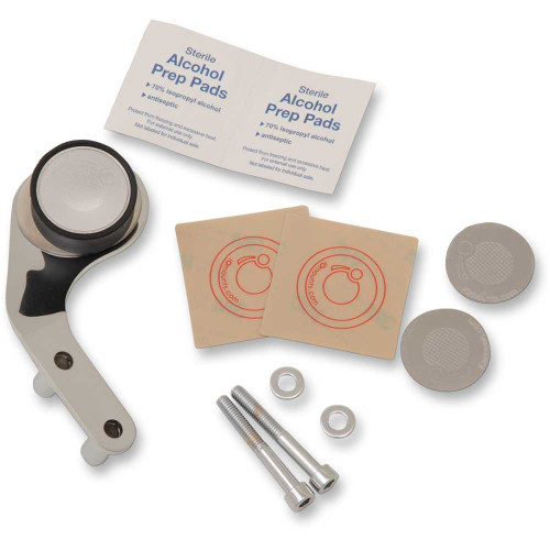 KLOCK WERKS KWD060387 Klock Werks Handlebar Mount - Iomount - Left - Gl1500 - Chrome Kwd-06-0387