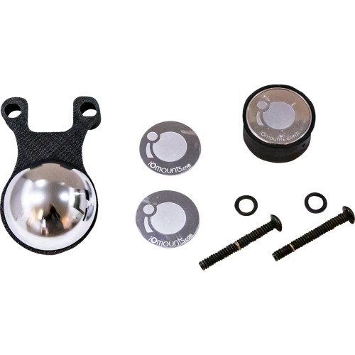 Klock Werks Handlebar Mount - Iomount - Black Kwd-01-0605-B