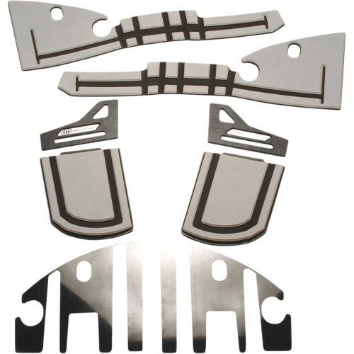 HARDSTREET 1033SBSHINGB Hardstreet Shelf Set - Gray - '14-'21 Rnd 1033-Sbsh-In-Gb