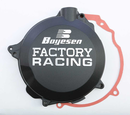 BOYESEN CC-41B Boyesen Factory Racing Clutch Cover Black Cc-41B