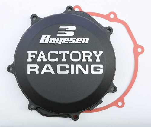 BOYESEN CC-38CB Boyesen Factory Racing Clutch Cover Black Cc-38Cb