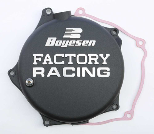 BOYESEN CC-17B Boyesen Factory Racing Clutch Cover Black Cc-17B