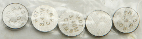 Hot Cams Valve Shims 9.48X3.40Mm 5/Pk 5Pk948340