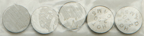 Hot Cams Valve Shims 10.00X2.20Mm 5/Pk 5Pk1000220