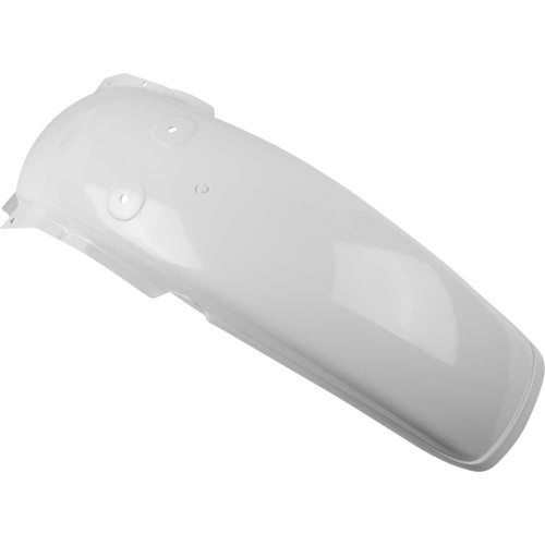 UFO YA02801046 Ufo Mx Rear Fender - White Ya02801-046