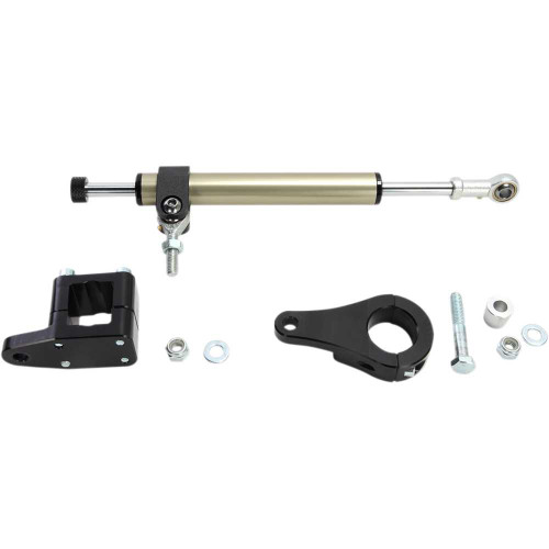 MOOSE RACING BTSS543BK Moose Racing Steering Stabilizer - Black - 7-Way Bts-S543-Bk