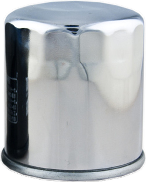 Hiflofiltro Oil Filter Chrome Hf303C