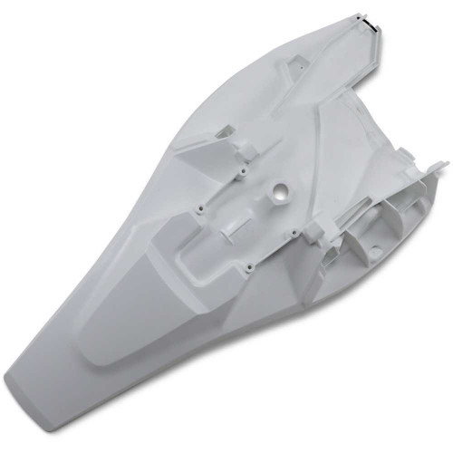 UFO HU03383041 Ufo Mx Rear Fender - Oe '19 White Hu03383-041