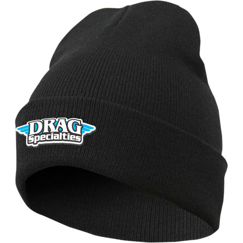 THROTTLE THREADS DRG23B12BKOR Throttle Threads Drag Specialties Stocking Cap - Black Drg23B12Bkor