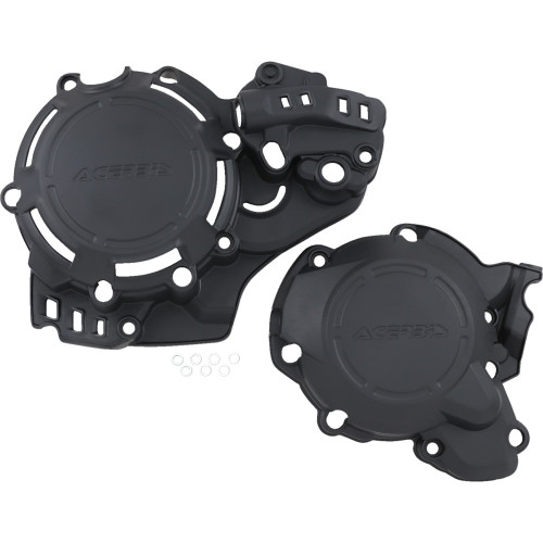 Acerbis X-Power Cover Kit - Black - Gas Gas/Husqvarna/Ktm 2645510001