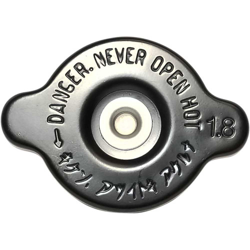 K&S TECHNOLOGIES 581018BK K&S Technologies High Pressure Radiator Cap - Black - Black Seal - 26 Psi 58-1018Bk