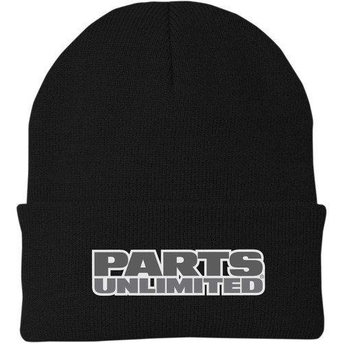 THROTTLE THREADS PSU30H90BKOR Throttle Threads Parts Unlimited Beanie - Fleece - Black Psu30H90Bkor