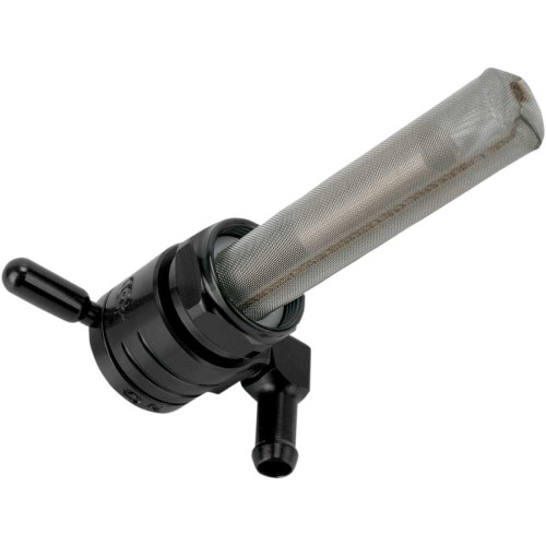 GOLAN PRODUCTS 76312BBLK Golan Products "Click-Slick" Fuel Petcock - Backward - Black - 22Mm 76-312B-Blk