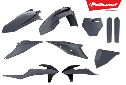 POLISPORT 90814 Polisport Plastic Body Kit Nardo Grey 90814
