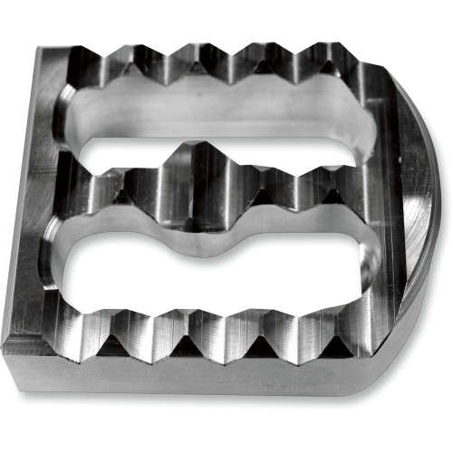 Joker Machine Serrated Brake Cover - Chrome 08-58-2 Joker Machine Serrated Brake Cover - Chrome 08-58-2