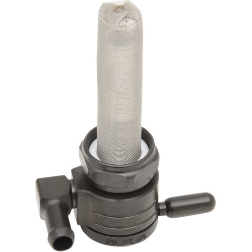 GOLAN PRODUCTS 76312FBLK Golan Products "Click-Slick" Fuel Petcock - Forward - Black - 22Mm 76-312F-Blk