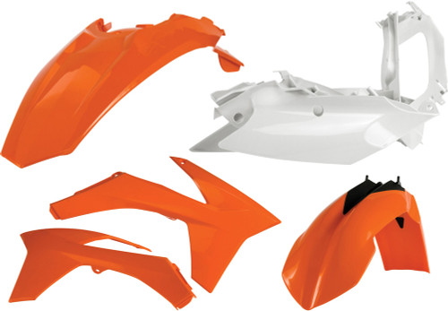 Acerbis Plastic Kit Orange 2250393593