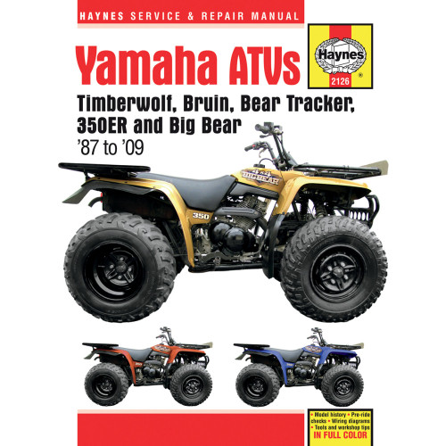Haynes Manual - Yamaha Yfm350 M2126