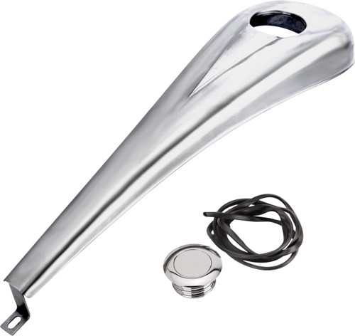 Baggernation DDK-S-08-OEM-R Baggernation Dresser Dash Kit 6 Gallon Tank Raw `08-21 Flh/T Ddk-S-08-Oem-R