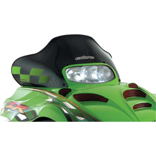 POWERMADD 12320 Powermadd Windshield - 13.75" - Black - Arctic Cat 12320