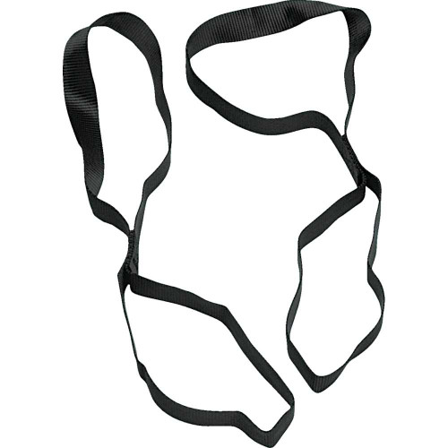 PARTS UNLIMITED 13-0002 Tie-Down Extensions - 1" X 1.5' - Black