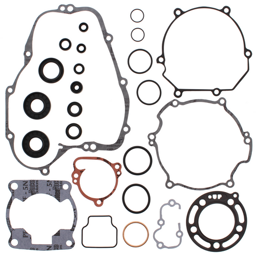 Vertex 811418 Vertex Complete Gasket Set With Oil Seals 811418
