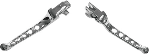 Harddrive 5-Hole Lever Set Chrome Big Twin 96-06  Xl 96-03 053520