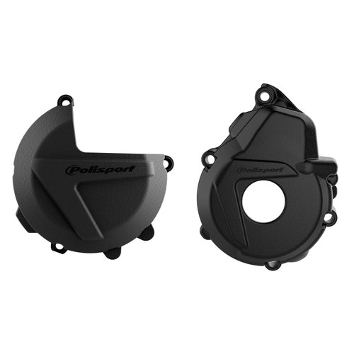 Polisport Kit Clutch + Ignition Black Ktm/Hus 90982