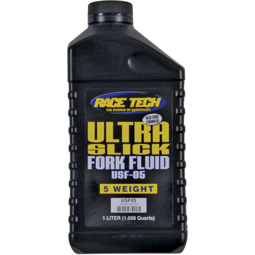 RACE TECH USF05 Race Tech Ultra Slick Fork Fluid - 5Wt - 1L Usf05