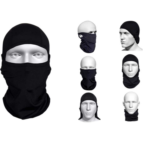 GEARS CANADA 3002221 Gears Canada Multi-Functional Balaclava - Black 300222-1