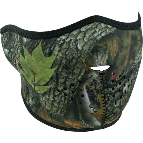 ZAN HEADGEAR WNFM238H Zan Headgear Half Mask - Forest Camo Wnfm238H