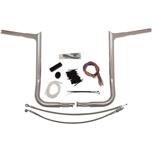 Fat Baggers Inc. Handlebar Kit - Pointed Top - 16" - Chrome 909116