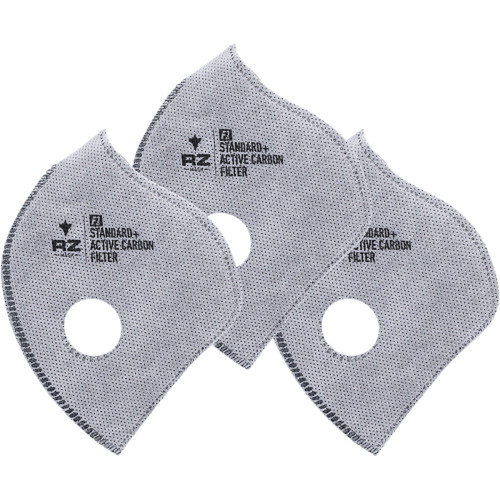 Rz Mask F1 Mask Filter - Carbon - 3Pk - Medium F1Filter8282828