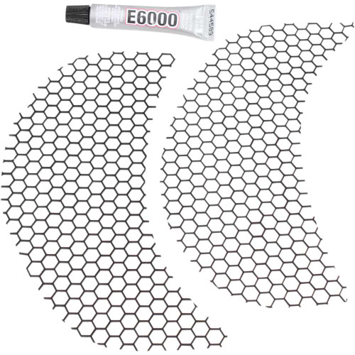 KLOCK WERKS KWS010320B Klock Werks Fairing Vent Screen - Honeycomb Kws-01-0320-B
