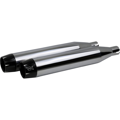 Khrome Werks 3-1/2" Slip-On Mufflers - Chrome 202500 Khrome Werks 3-1/2" Slip-On Mufflers - Chrome 202500