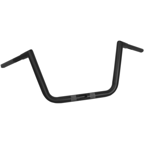 LA CHOPPERS LA731261M La Choppers Handlebar - Hefty Twin Peaks - 10" - Flat Black La-7312-61M
