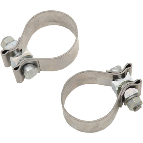KHROME WERKS 203032 Khrome Werks Exhaust Clamp - Stainless Steel 203032