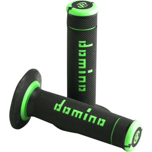 Domino Grips - Xtreme - Black/Green A19041C4440A7-0 Domino Grips - Xtreme - Black/Green A19041C4440A7-0