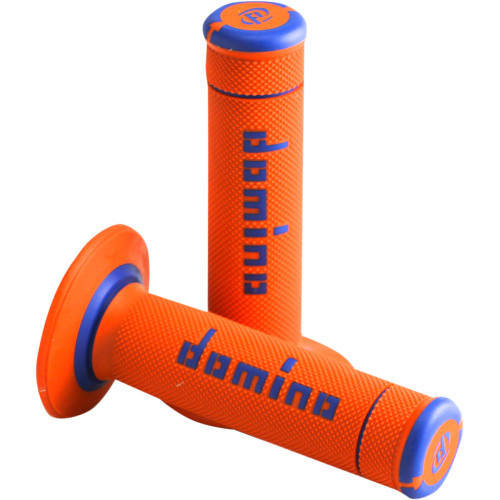 Domino Grips - Xtreme - Orange/Blue A19041C4845A7-0 Domino Grips - Xtreme - Orange/Blue A19041C4845A7-0